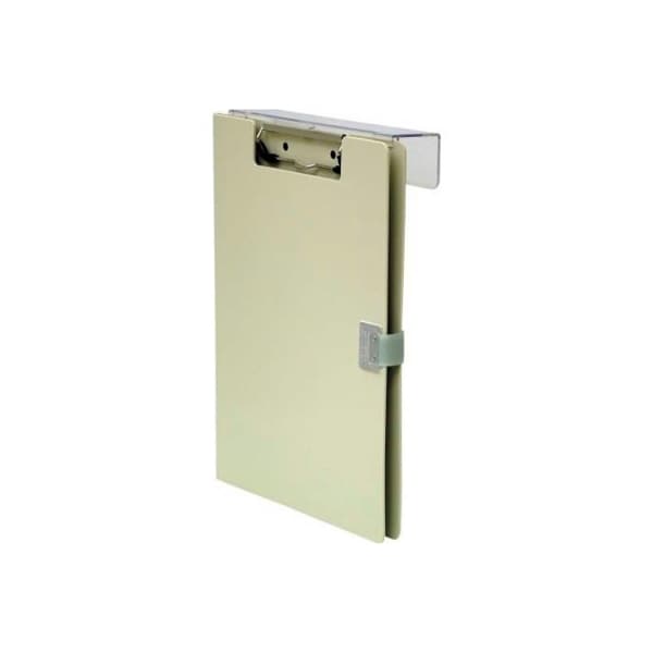 Omnimed Overbed Covered Poly Clipboard, 10"W x 13"H, Beige